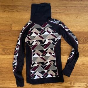 Sweaty Betty London retro ski mid layer